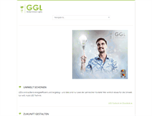 Tablet Screenshot of ggl-gmbh.com